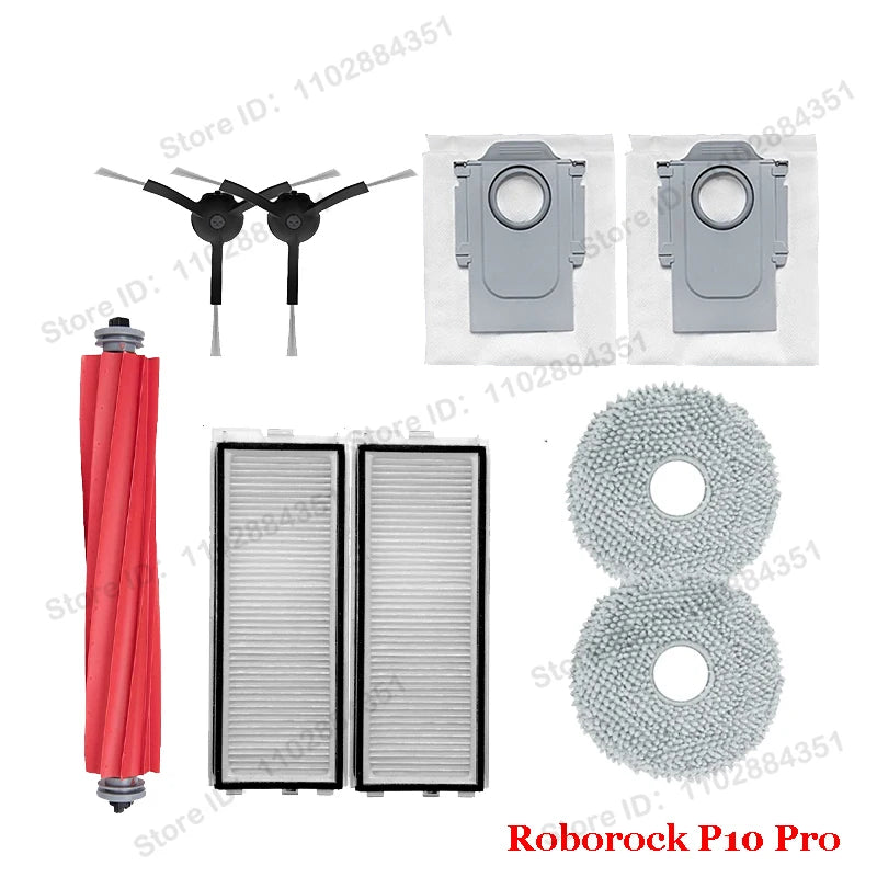 Replacement Roller & Dust Bag Parts for Roborock
