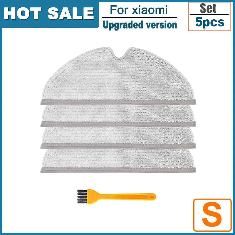 Hepa Filter for Xiaomi Mijia 1S,Roborock S5 S50 Max,Mi Robot Vacuum Cleaner,Mop Roller Side Brush Accessories Spare Parts Kit