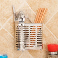 Kitchen Organizer Stainless Steel Dish Drainer Kitchen Tableware Storage Rack Chopsticks Spoon Fork Storage Holder For Kitchen