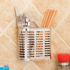 Kitchen Organizer Stainless Steel Dish Drainer Kitchen Tableware Storage Rack Chopsticks Spoon Fork Storage Holder For Kitchen