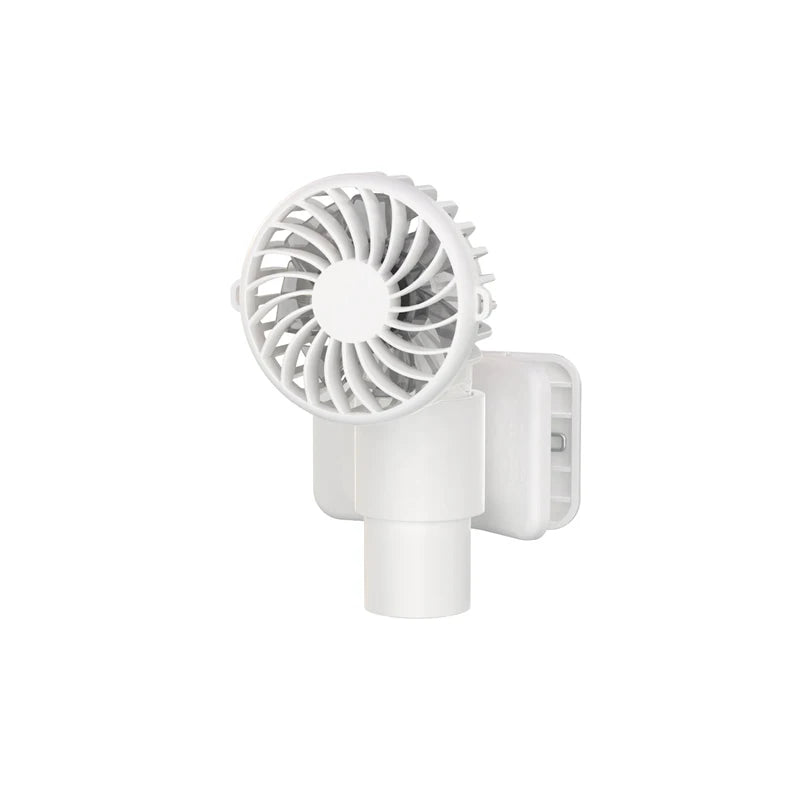 Mini Clip Fan Portable Clip on Umbrella Fan Backpack Waist Fan For Out