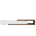 82-110'' Extendable Wood TV Stand