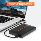 Launchbox 500G Gaming HDD For PS4/PS3/Switch/PS2/WII/WIIU Emulator Game Consoles Built-in 3700 3D/AAA Games For Win PC Plug&Play