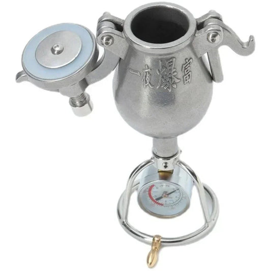 Hand-Cranked Mini Popcorn Making Machine Popcorn Puffing Machine Puffed Rice Corn Machine 300ml