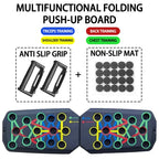 Portable Push-Up Board Set - Multifunctional Fitness Equipment for Full Body Training | AlluCanFind