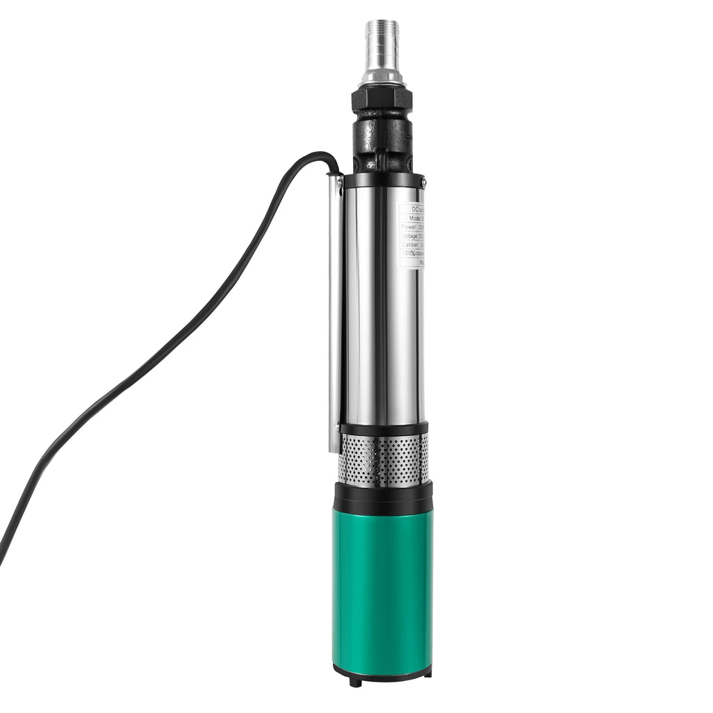 Submersible Water Pump 320W 24V Electric Deep Bore Well Water Pump Farm Pump for Water Intake Mines and Wells