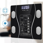 Smart Body Fat Scale - Wireless LED Digital Bathroom Weight Analyzer | AlluCanFind
