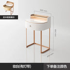 dressing table set with mirror vanity headdresses Mini dressing table Cabinet storage makeup drawers Suspended vanity headband