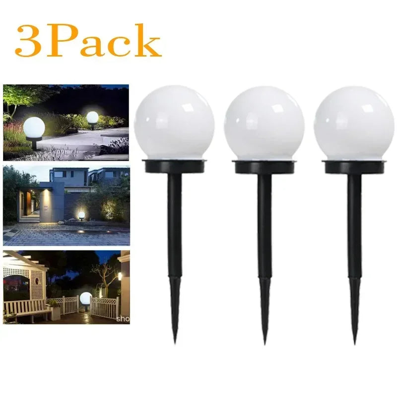 9PC Solar Light Outdoor Solar Garden Light Solar Pathway Landscape Light Waterproof Solar Lawn Lamp For Home Yard Patio Driveway