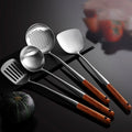 Kitchen Utensils Wok Spatula Iron And Ladle Tool Spatula For Stainless Steel Cooking Equipment Kitchen Accessories Essentials