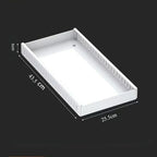 Kitchen Cabinet Pull Out Tray Organizer with Slide Rails Adjustable Storage Rack for Pots Pans and Dishes