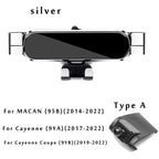 Car Phone Mount Holder For Porsche 718 Boxster Spyder 982 Panamera 971 Macan 95b Cayenne 92A Coupe 9YB Interior Accessories