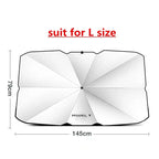 For Tesla Model Y Model 3 Model X Model S Roadster Car Windshield Sun Shade UV Ray Reflector Umbrella Auto Interior Accessories