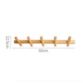 Storage Solid Wood Coat Rack Wall Mounted Assembly Coat Rack Coat Key Storage Hanger Corridor Entrance Decoration 5 Hooks