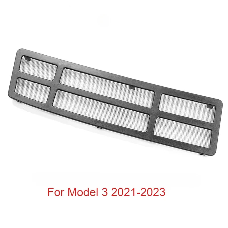 Air Inlet Protective Cover for Tesla Model 3 Y Intake Vent Net Grill Insect-proof Filter Front Face Car Interior Accessories