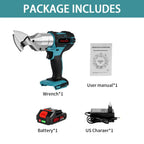 588N.m Electric Scissors Efficient Rechargeable Metal Plate Iron Multifunction Power Cutting Tool For Makita 18V Battery Pin