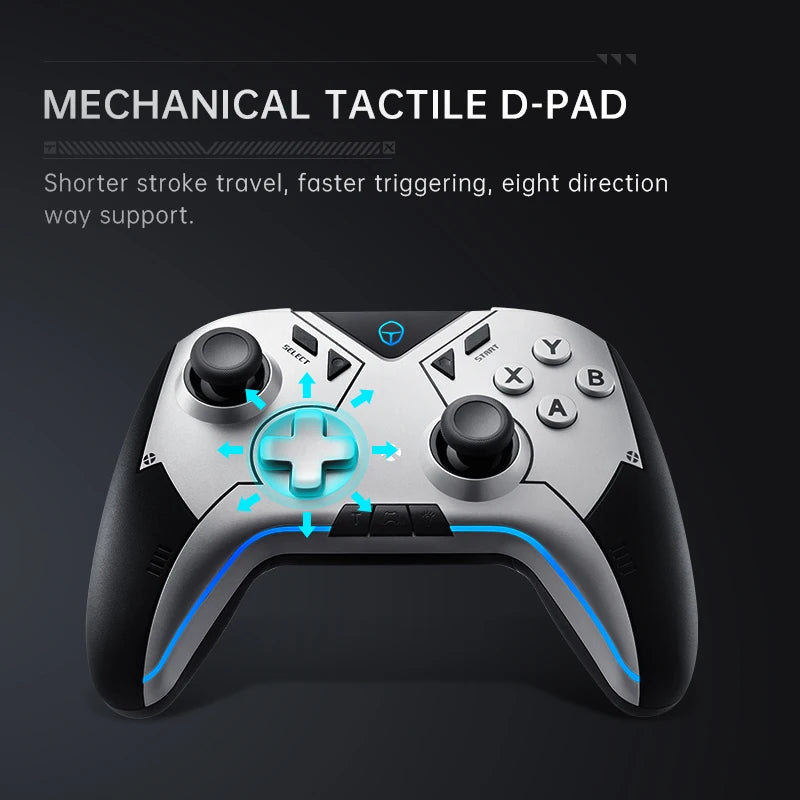 G60 Professional Buletooth Wireless Wired Vibration Best Gamepad Joystick Controller for Switch Windows PC STEAM TV Game Joy