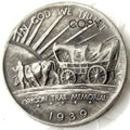 USA 1926-1939-PSD Oregon Commemorative Half Dollar Silver Plated Copy Coin