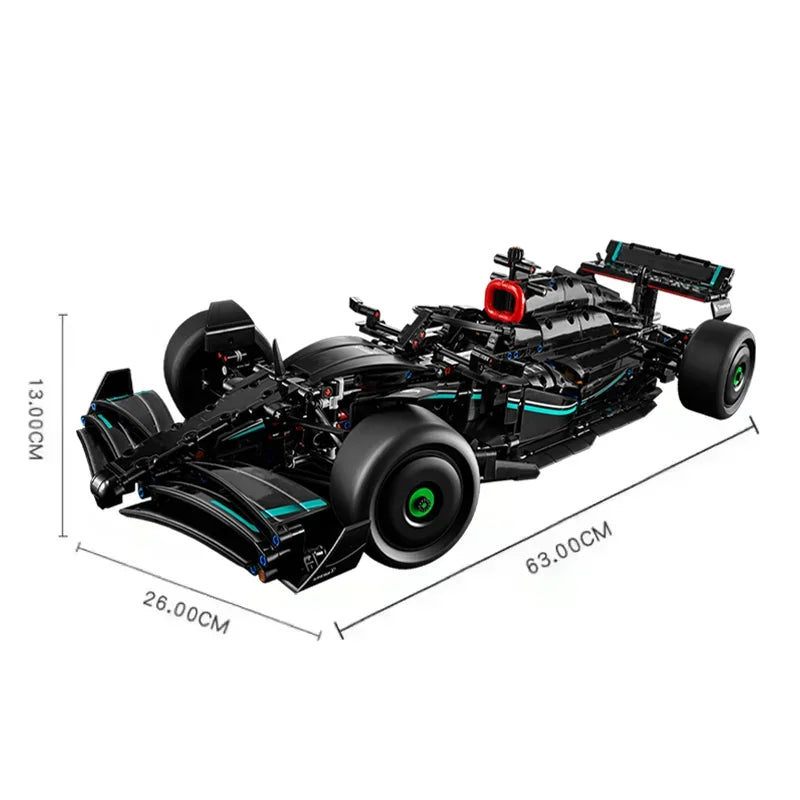 Technical RB20 F1 Race Car Building Blocks - MOC Model Kit