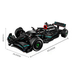 Technical RB20 F1 Race Car Building Blocks - MOC Model Kit