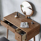 brown girl bedroom dresser eithe drawers box stool Small Hotel Dressing Table Storage Living Room Schminktisch Furniture