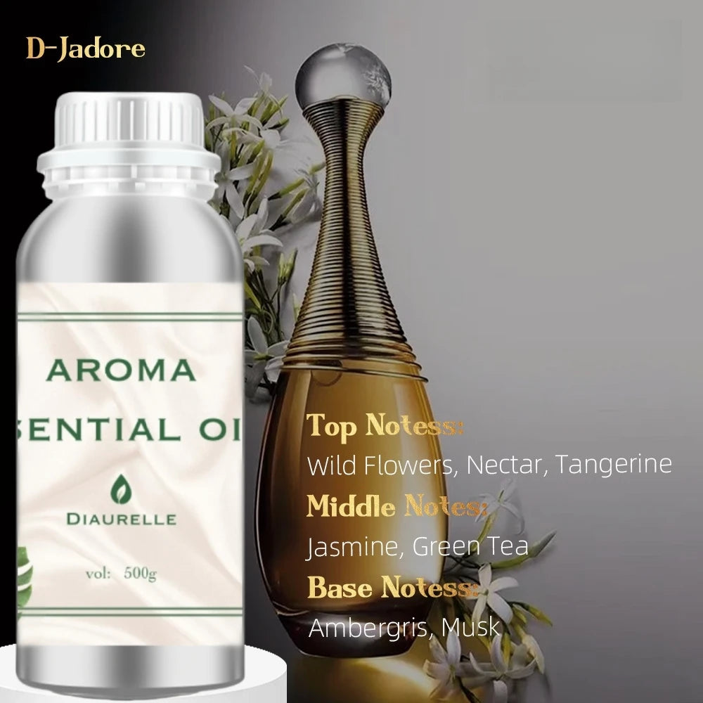 Diaurelle Hotels 500ML Long-Lasting Perfume Oil for Diffuser Hotel Home Air Freshener Strong Refreshing Aroma