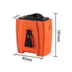 Portable Waist Fan Rechargeable 5 Speeds Wearable Belt Fan LED Digital