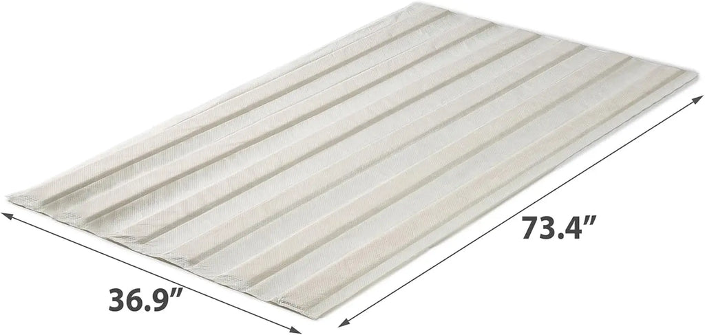 Compack Fabric Covered Wood Slats, Bunkie Board, Box Spring Replacement, Twin