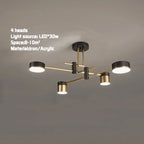 Nordic Chandelier Living Room Restaurant Lamp New Light Luxury Modern Minimalist Dining Room Creative Bedroom Lamp  Home Decor