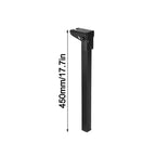90° Folding Table Leg Replacement Metal DIY Bed Sofa Support Legs Collapsible Table Legs Feet