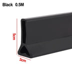 Stopper Water Barrier 5cm Height Accessories Bathroom Kitchens Silicone Transparent/Grey/black/white Brand New