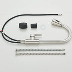 Kitchen Sink Faucets stainless steel Pull Out Kitchen Sink Water Tap Deck Mounted Mixer Stream Sprayer Head Hot Cold Taps