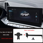 Car Phone Holder For MG5 GT  MG5 EV 2022-2023 10.25-inch Screen Panel Fixed Base 15W Wireless Charging Phone Holder Car Mount