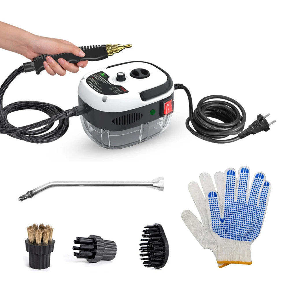 Handheld Steam Cleaner 2500W High Power 6 Speeds Adjustable Practical Steam Cleaner for Kitchen Refrigerator