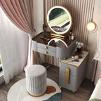 Vanity Makeup Desk Dressing Vanity Makeup Desk Organizers Mirror Storage Dressers Bedroom Multifunctional Schminktisch Furniture