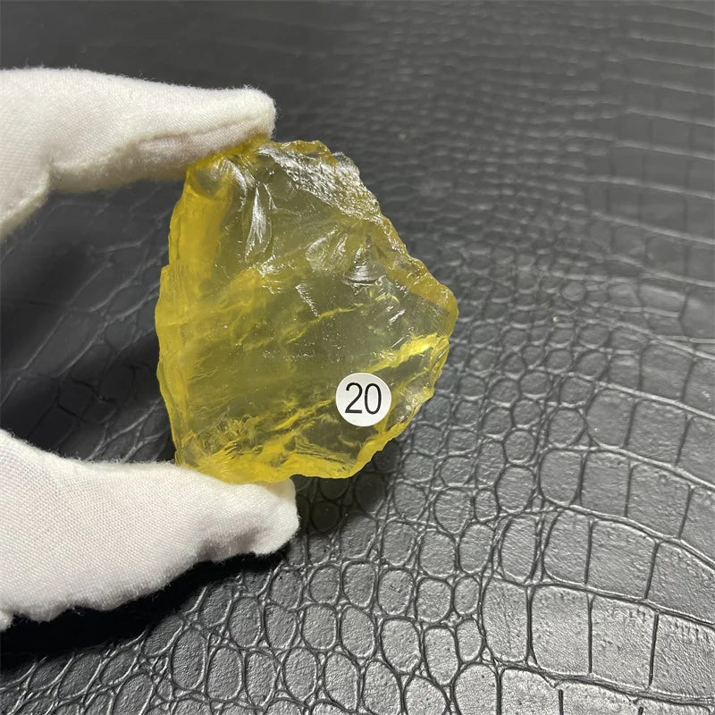 Natural Topaz Crystal Rough Raw Stone Rock Specimen Brazil