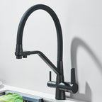 Filtered Kitchen Faucet Purification Water Tap Water Filter Tap For Kitchen Sink 3 in 1 Purifier Vessel Sink Mixer