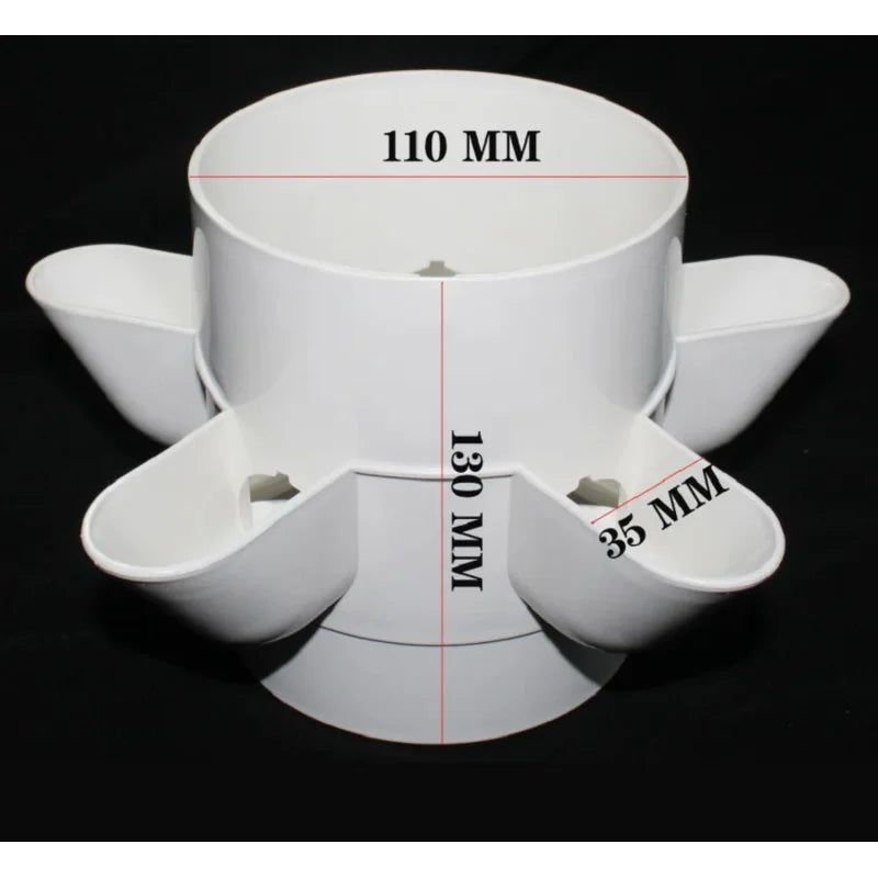 Hydroponic Growing System DIY Balcony Detachable Home Garden Greenhouse Vertical Tower Vegetable Planter