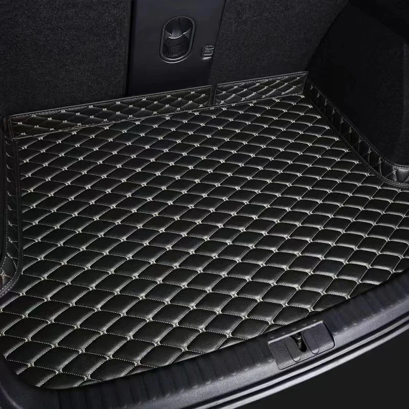 Car Floor Mats For Nissan Leaf ZE1 2018~2022 Luxury Leather Mat Durable Pad pets Interior Parts Rugs Set Accessories 2019