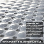 Bath Tub and Shower Mats Non Slip Bath Mat, Non Slip 40 x 16 Inch Extra Large Bathtub Mat, Machine Washable Bathmat with Drain