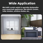 Tuya Smart WiFI/Zigbee RF Curtain Switch Module For Roller Blind Shutter Electric Motor Timing Voice Work With Alexa Google Home