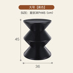 Round Plastic Coffee Table,Nordic Home Furniture,Living Room Sofa Side Tables,Hallway Shoes Stool,Balcony Small Desk,Nightstands