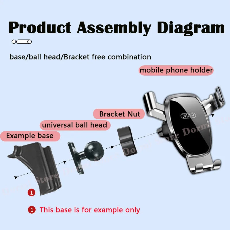 Car Mount for Lexus IS F 250 XE20 2009~2013 2010 Air Vent Auto Mobile Phone Holder Cellphone Bracket Gravity Stand Accessories
