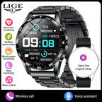 LIGE New Smartwatch Women Men 1.38-inch Smart Watch Message Notification iOS Android Smartwatches Fitness Bluetooth Call Watches