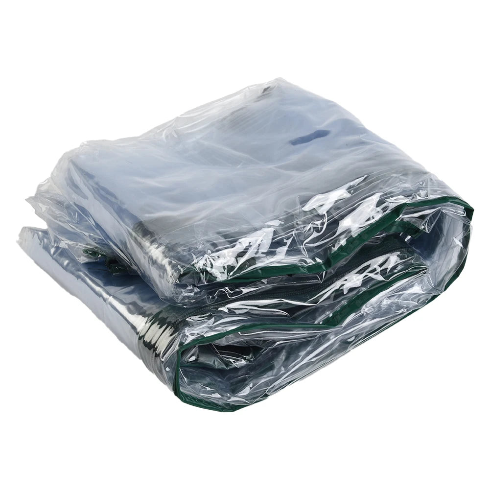 High-Quality PVC Grid Garden Greenhouse Plant Cover Waterproof Anti-UV For Garden Balcony Sapce(Without Iron Frame)