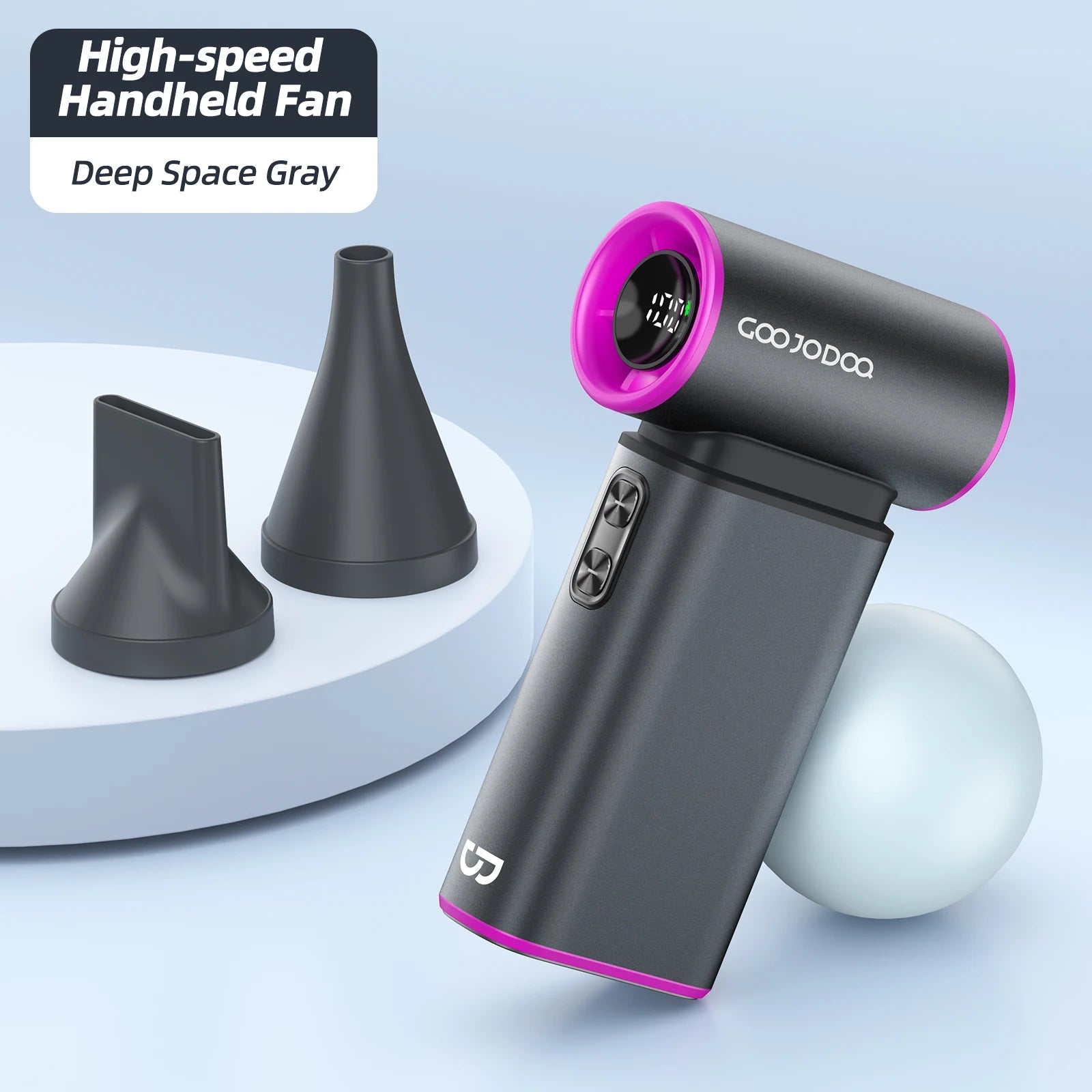 Ultra High Speed Kipas 6000mAh 3 in 1 Kipas Hapus debuKipas Maximum Sp
