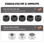 Kinds of Hydraulic Pipe Crimping Moulds TH, U Pipe Dies for Pex Fittings and V, M, VAU, VUS Pipe Dies for Copper Fittings