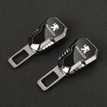 Car Seat Belt Clip Extension Plug Metal Seat Belt extension For Peugeot 206 307 308 3008 207 208 407 508 2008 5008 107 106 205