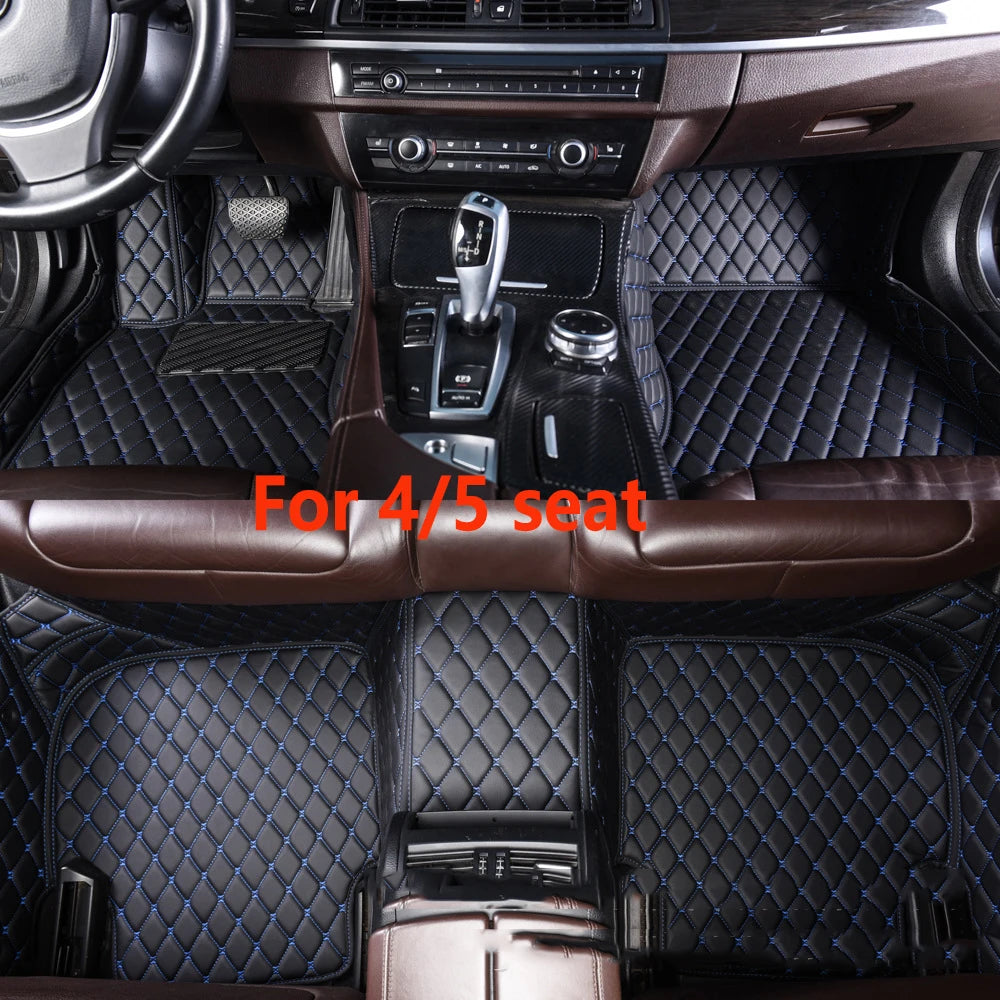 Custom Car Floor Mat for Chevrolet silverado All model silverado 1500 2500 High Country tauto accessories styling interior parts