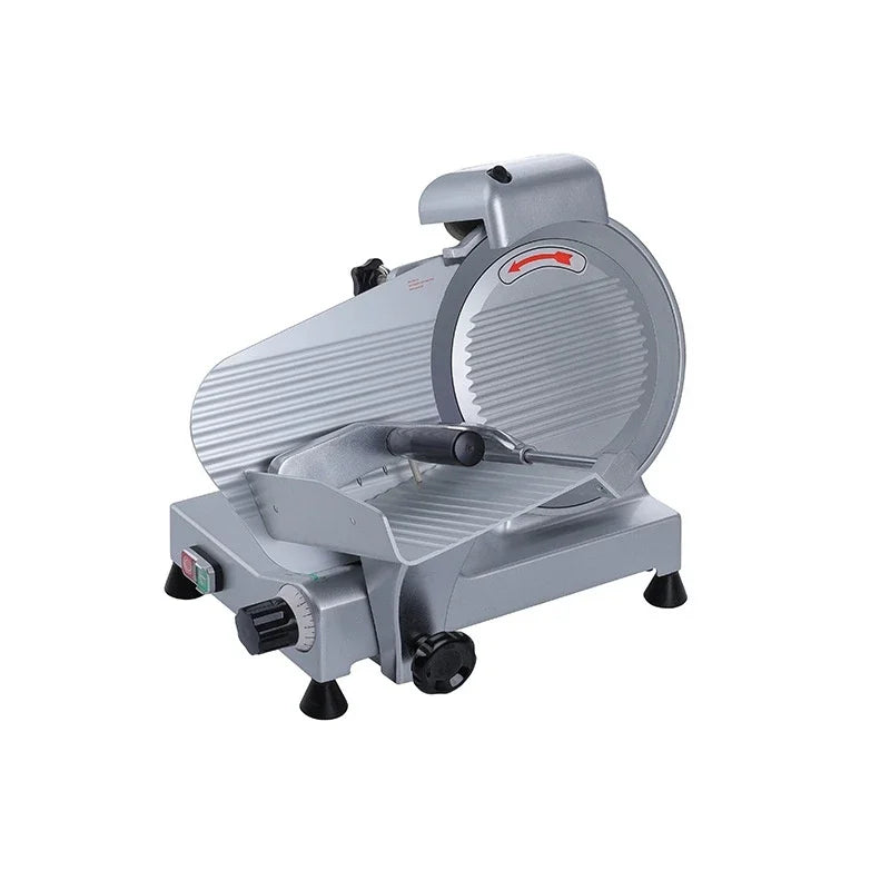 Commercial Slicer Premium Chromium Plated Steel Blade Meat  Food Slicer 10 Inch Half  Meat Slicer Slicing Beef/Lamb Rolls